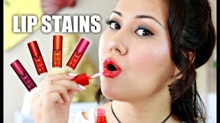 CLARINS *New* WATER LIP STAINS | 300 Kisses Proof??? (vs Lip Oils) ~Product Talks~