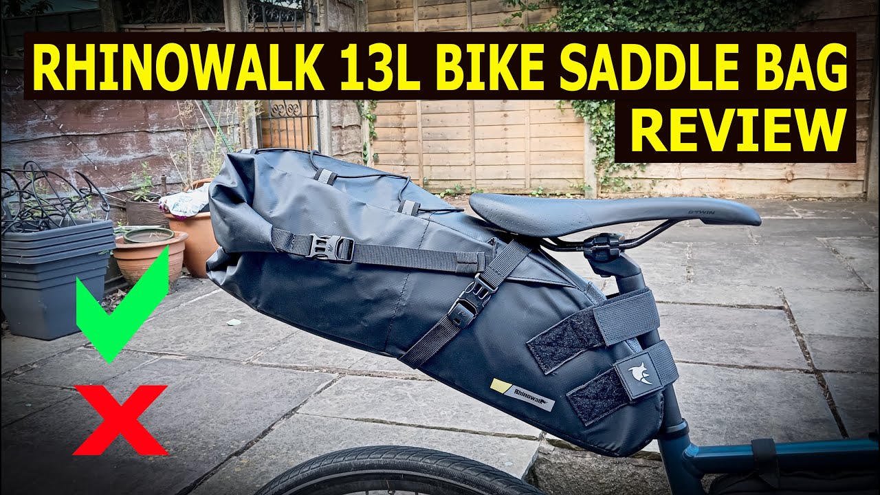 Rhinowalk 13L Bike Saddle Bag Review