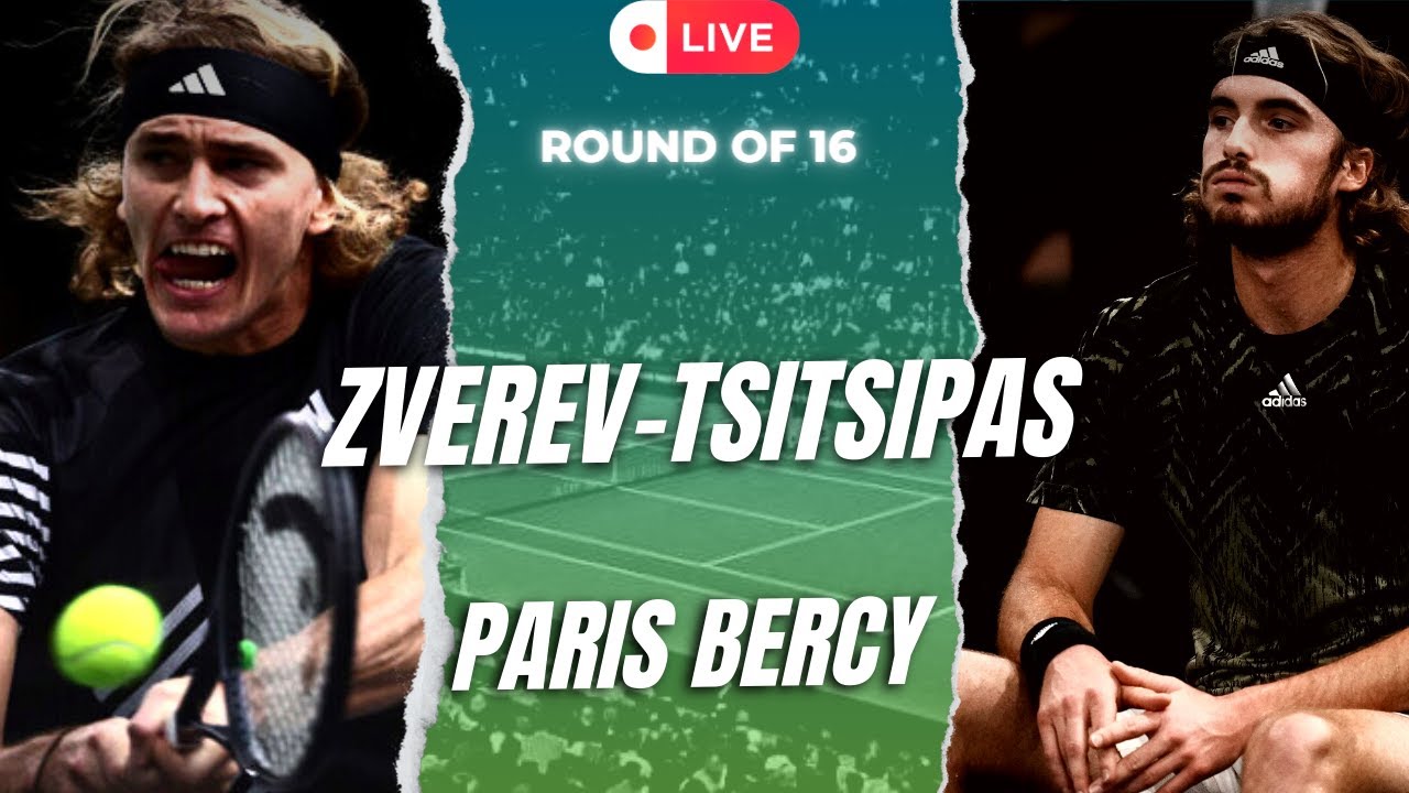 Stefanos Tsitsipas vs Alexander Zverev Paris Bercy Masters Round of 32 LIVE WATCHALONG