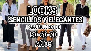 Creta Contar Aclarar CONJUNTOS DE ROPA MODERNOS Y ELEGANTES PARA SEÑORAS DE 50 Y 60 70 AÑOS  /LOOKS Y OUTFITS MODERNOS - YouTube