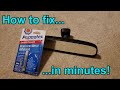 How to ATTACH a REARVIEW MIRROR!