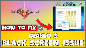 How to Fix Diablo 3 Black Screen ISSUE | 2023 Easy Fix #updated