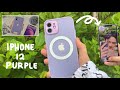 Iphone 12 violet  dballage  asmr  esthtique  comparaison des camras 