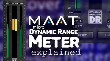 MAAT DRMeter Dynamic Range Meter EXPLAINED