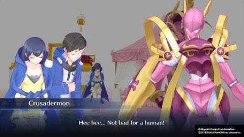 Crusadermon fight