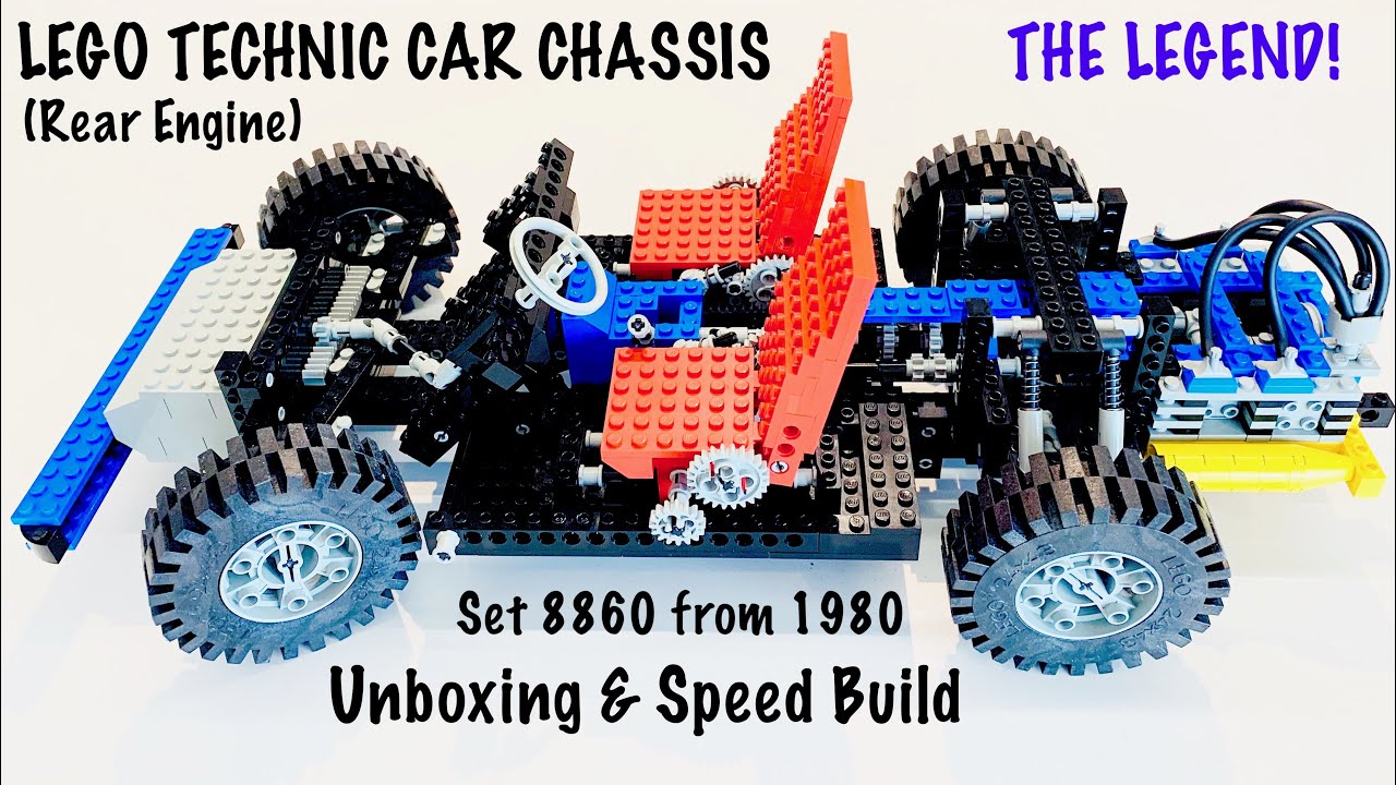 Lego Technic Motorbike with Sidecar 857 from 1979 - Unboxing and Speed  Build - YouTube