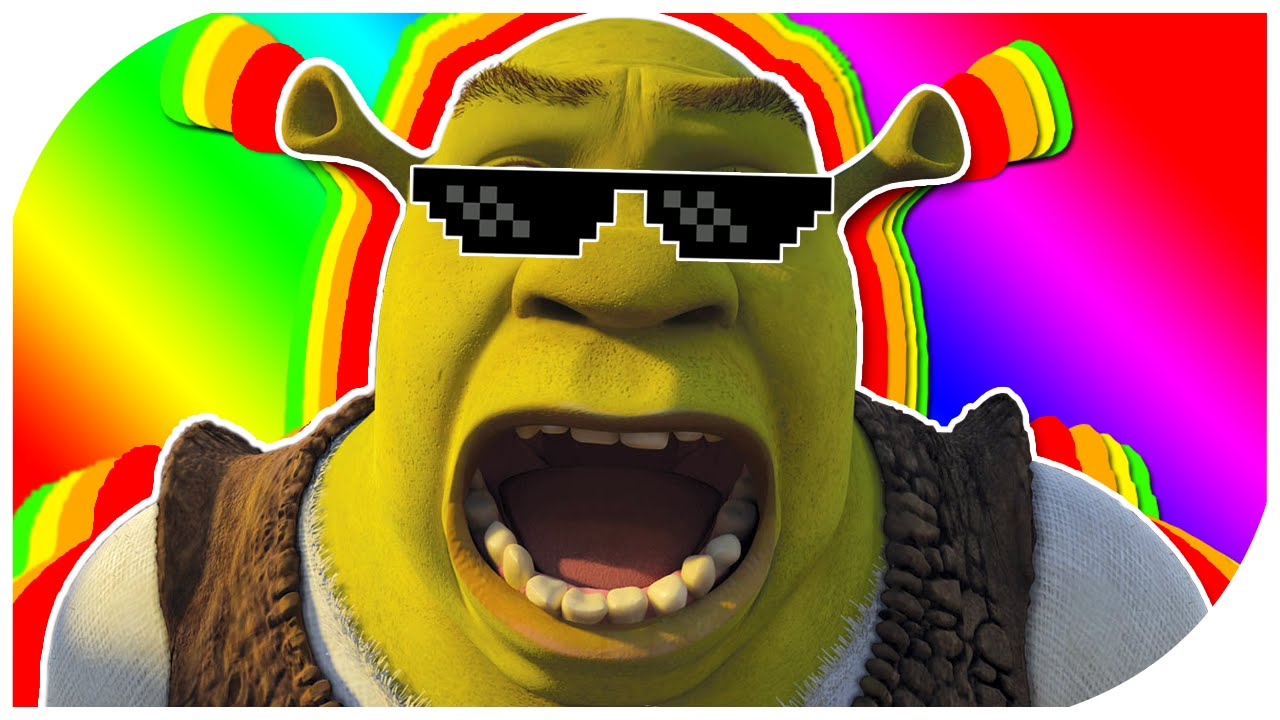 Канал шрек. MLG Shrek. Шрек MLG. Крутой Шрек. RYTP Шрек.