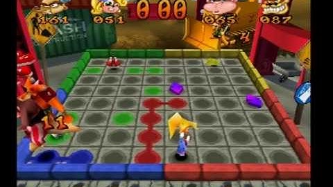 Crash Bash Ps1 Pogo Agogo Gameplay