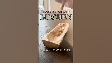 Beginners Carving Wood #birch #carving #woodcarving #whittling #hobby