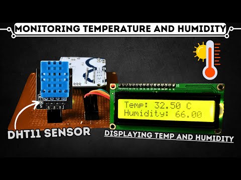 How to use DHT11 Sensor with Arduino UNO | Monitor Temperature & Humidity | Arduino Weather Station