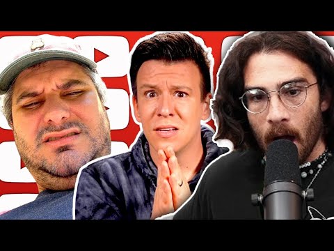 Thumbnail for HasanAbi Reacts to Philip DeFranco on Ethan Klein Bomb Threat Scandal