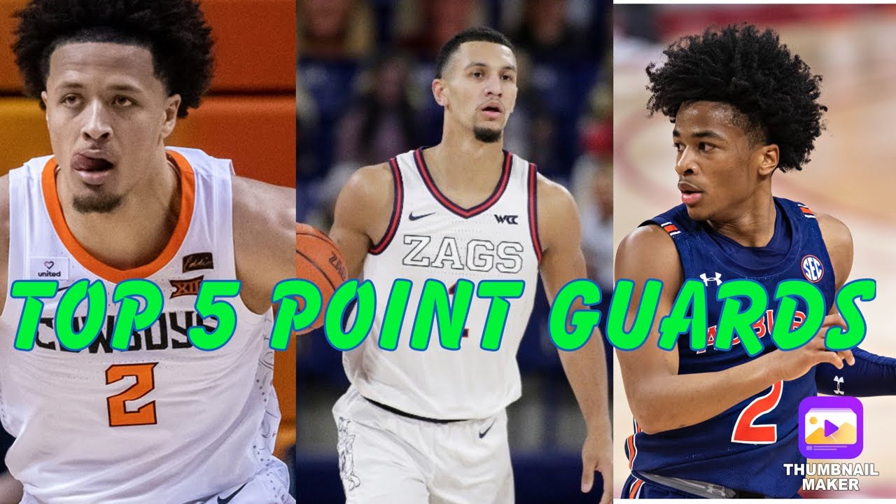 Top 5 Point Guards In The 2021 NBA Draft (Cade Cunningham, Sharife