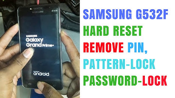 Samsung G532f Hard Reset | Remove Pattern/Pin/Password Lock Solution 📱