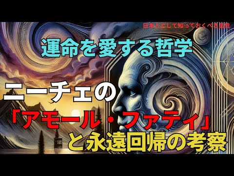 運命を愛する哲学:ニーチェの「アモール・ファティ」と永遠回帰の考察(Nietzsche's 'Amor Fati' and the Eternal Return),#理論,345