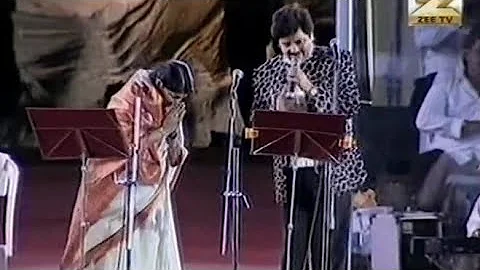 Tu Mere Saamne | Lata Mangeshkar Udit Narayan Live Hyderabad Concert 2002 | Darr