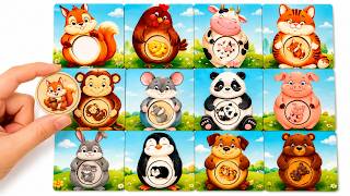 Animal Matching Adventure 🐶🦁 Foods, Families and Habitats screenshot 1