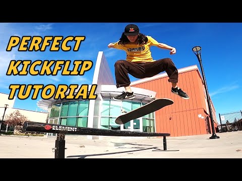 Video: How to Do a Kickflip Trick Using a Skateboard: 12 Steps