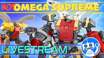 NOT Omega Supreme Live Stream: Planet X PX-01 Project Genesis and Mech Fans Toys MF-34 Huge Dragon