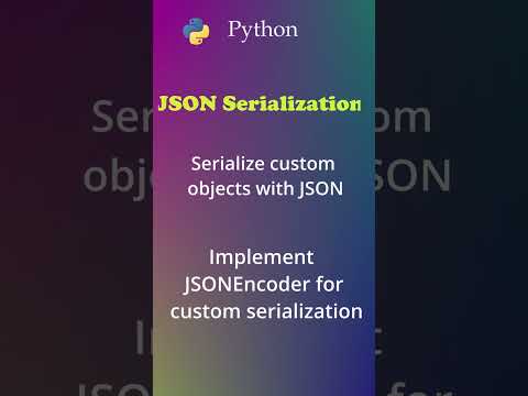 Json Serialization #shorts