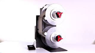 Dual Spindle Label Rewinder / Unwinder | TWIN-CAT-3