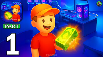 Gaming Cafe Master 2 - Gameplay Walkthrough Part 1 - Create Gaming Cafe (Android, iOS)