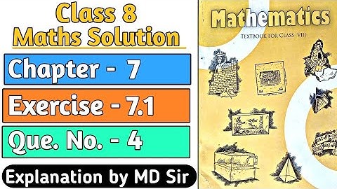 Ncert Class 8 Maths Exercise 7.1 Question 4 | Cubes and Cube Roots Chapter 7 | Md Sir