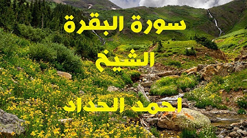 سورة البقرة بصوت الشيخ أحمد الحداد
