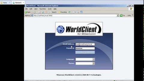 Cài đặt mail mdaemon no-ip