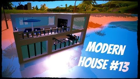 Unturned Tutorial | Modern House #13 (Beach House)