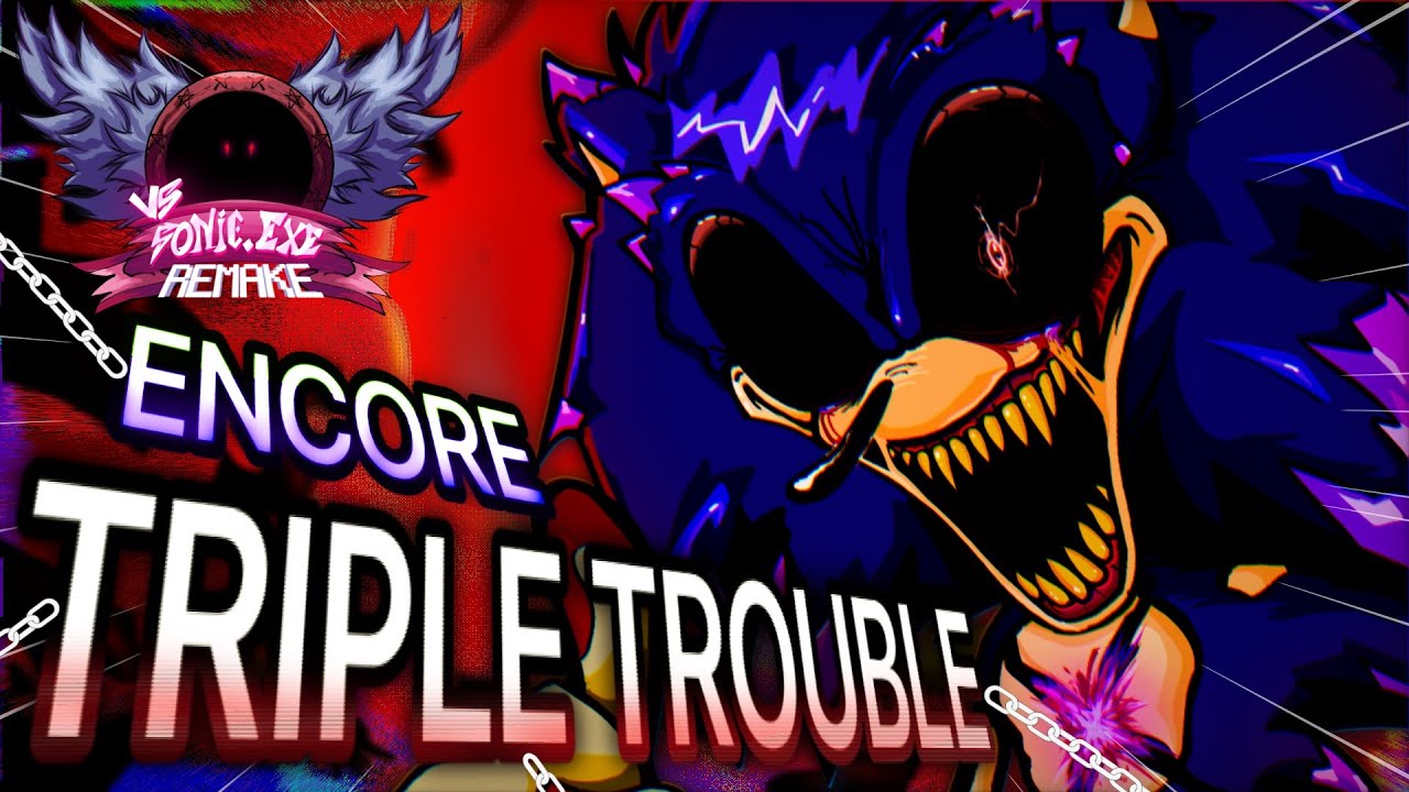 (OLD) VS SONIC.EXE REMAKE OST - Triple Trouble (Encore) Remake [ft. KraimYT & Soba Noodles]