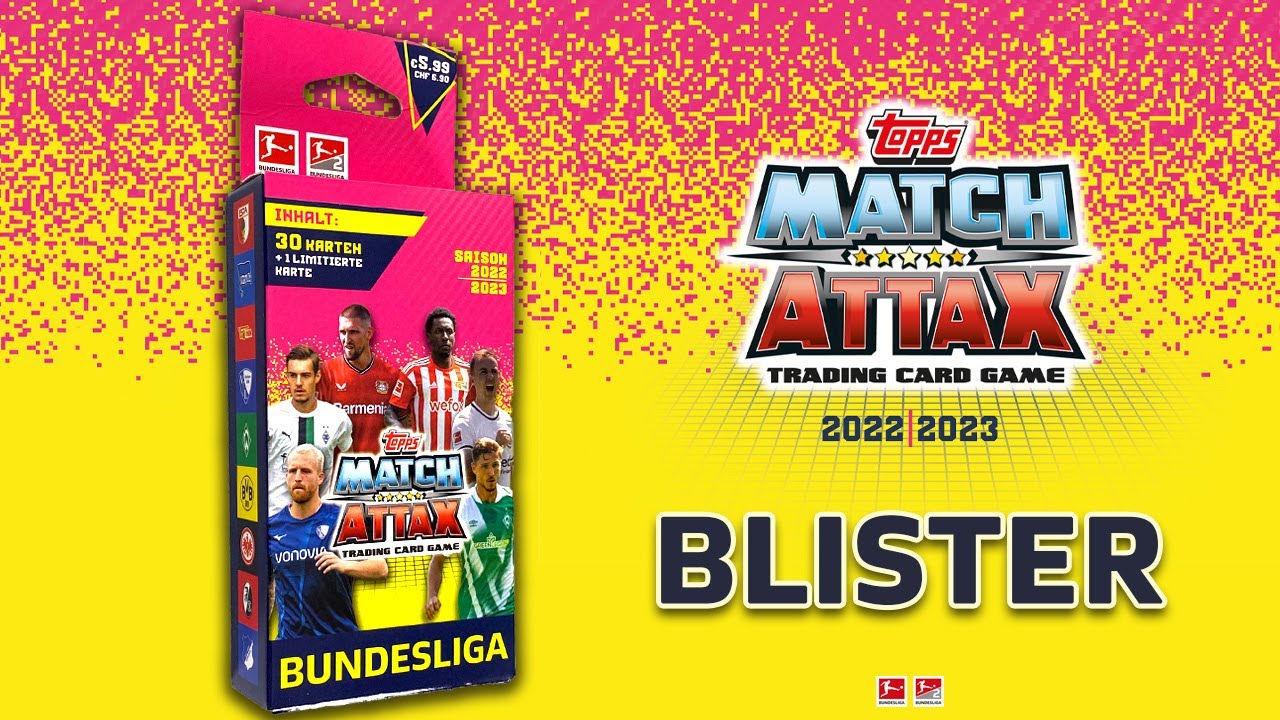 BLISTER | TOPPS Bundesliga Match Attax 2022/23 Cards