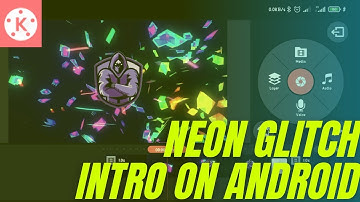 Neon Glitch Intro||Kinemaster tutorial||How to make neon glitch intro in kinemaster||free intros