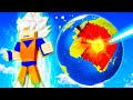 Master Ultra Instinct Goku Destroys the World in Minecraft