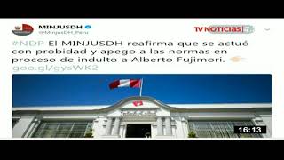 Minjusdh Reafirma Que Actuó Con Probidad Y Apego A Las Normas En Indulto A Alberto Fujimori