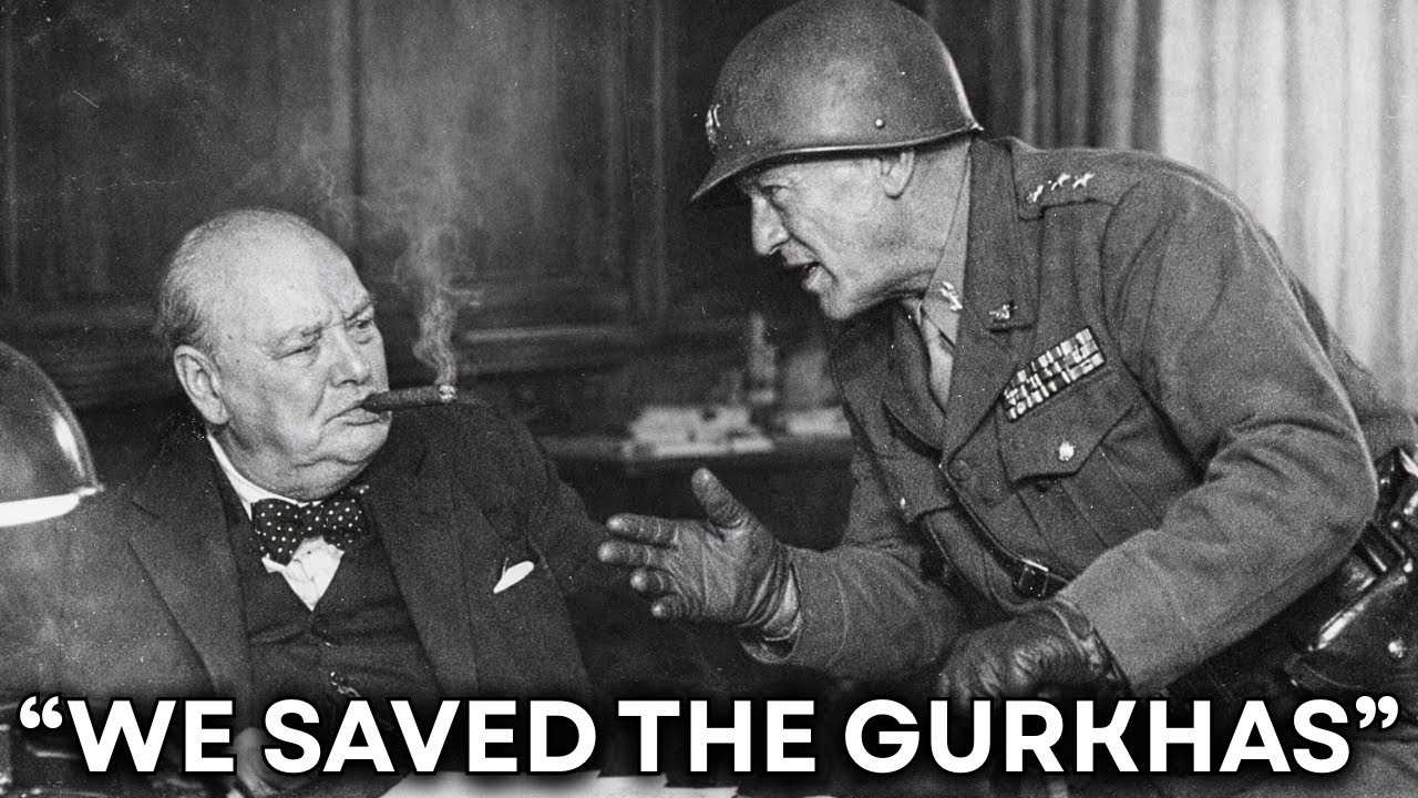 What Churchill Said When He Found Out Patton Was Claiming Credit for GURKHA Victories