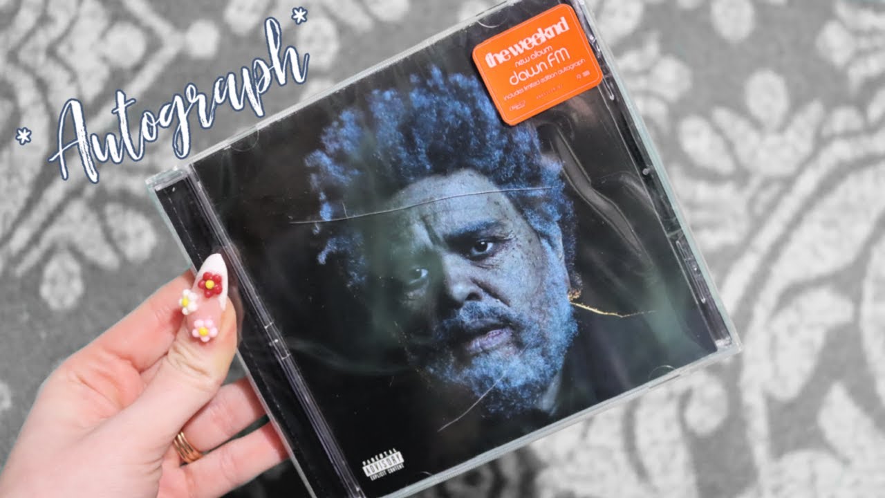 The Weeknd: Dawn FM *AUTOGRAPHED* CD UNBOXING 