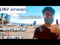 Link Airways Fly Corporate Saab 340B Newcastle to Canberra Flight Review - a 10/10 experience!!