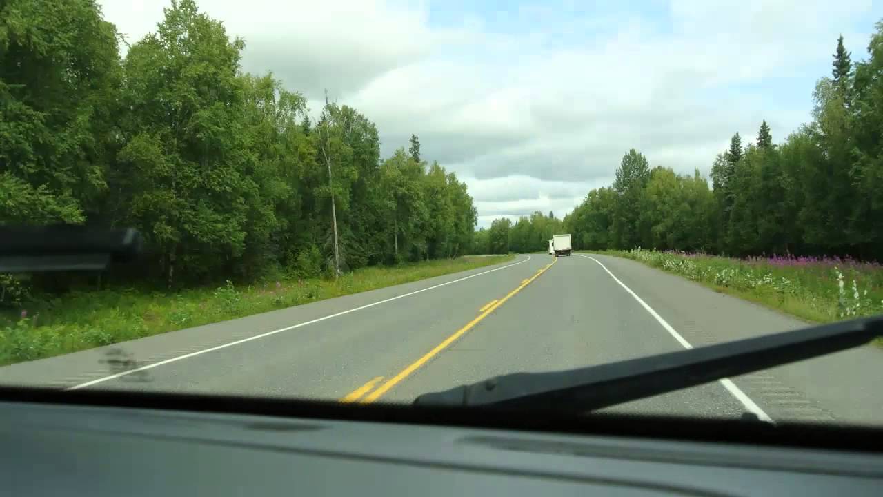 Behind the scenes WILDLIKE Time Lapse of drive to Denali from
