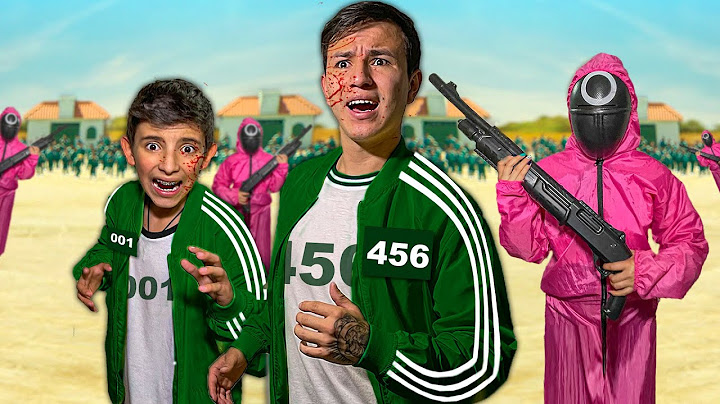 ¡JUGAMOS EL JUEGO DEL CALAMAR EN LA VIDA REAL ! * Épico