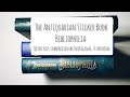Antiquarian sticker book bibliophilia  flip compare  discuss