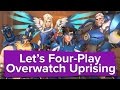 Let's Four-Play Overwatch Uprising - Overwatch Uprising PC gameplay