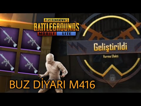 BUZ DİYARI M416 İÇİN 10000 BC BASTIM (SON SEVİYE?) PUBG MOBİLE Lite