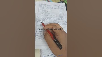 Foreign Currency Conversion #sybafsem4 #foreigncurrency #divyanayak #financialaccounting