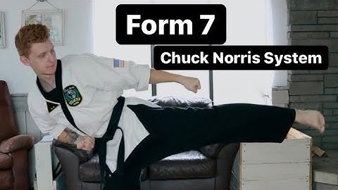 Form 7 “Pyong An Sa Dan” - Chuck Norris System