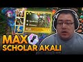 Max Scholar Akali has NO cooldown on her ultimate