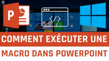 Comment exécuter une macro dans PowerPoint
