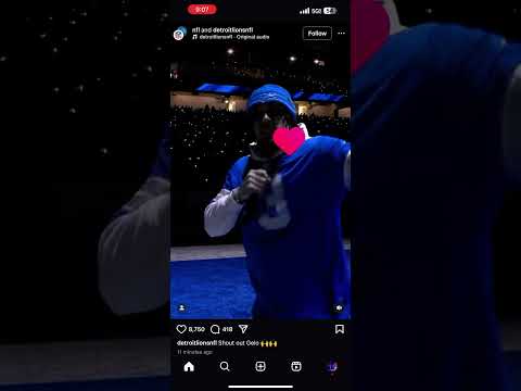 GELO BALL PERFORMS “TWEAKER” LIVE AT DETROIT LIONS HALFTIME #hoodnews #liangeloball #detroitlions