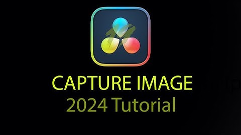 Capture A Image From Your Video / DaVinci Resolve 19 Tutorial 2024