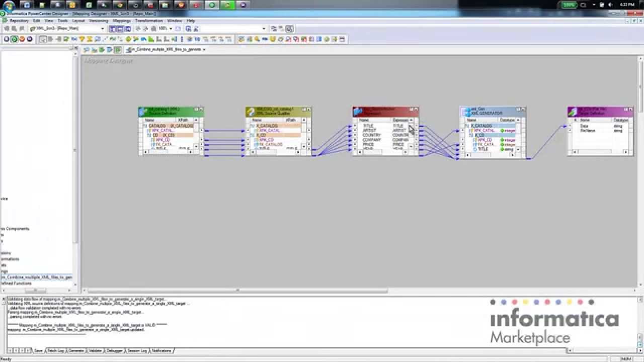 Mapping: Combine Xml File Into Single Xml