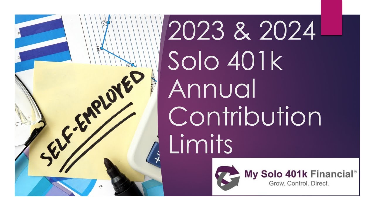 2023 & 2024 SelfDirected Solo 401k Annual Contribution Limits and
